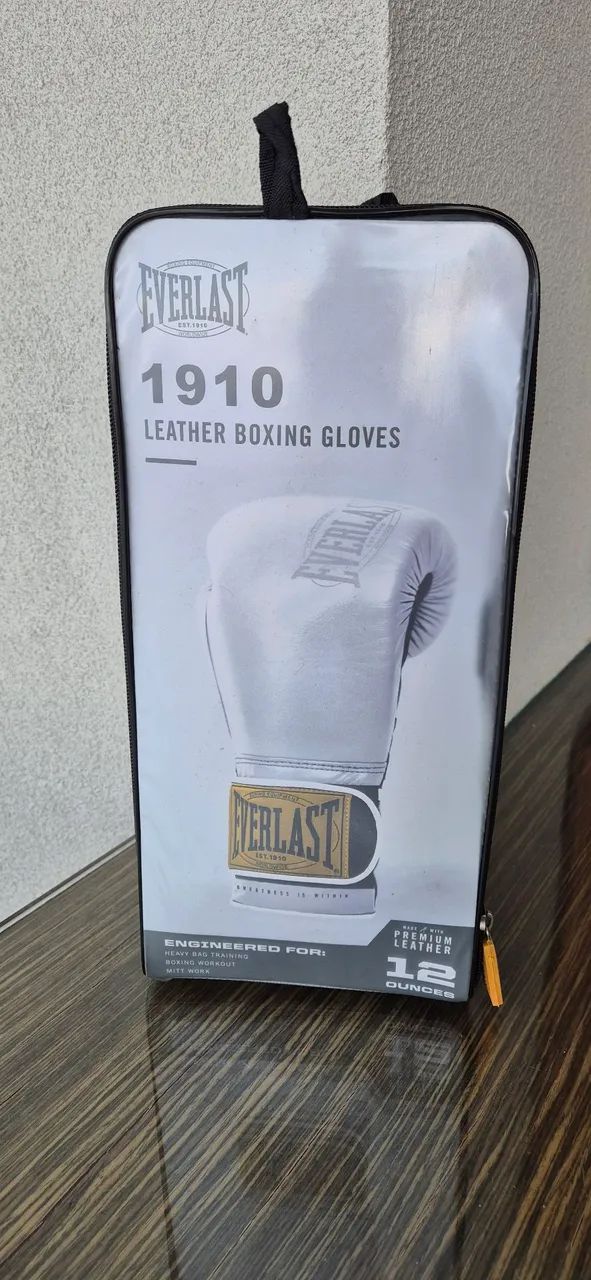 Luva Boxe Everlast 1910 12 oz - Foto 3