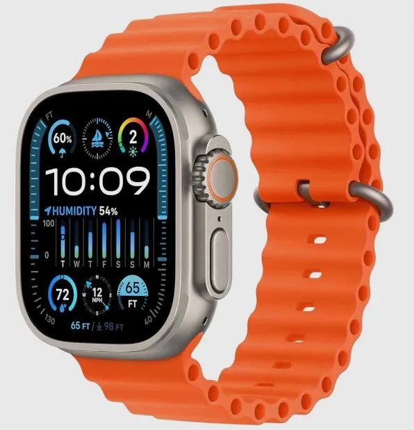 Smartwatch Ultra 2 Relógio Inteligente Multifuncional com NFC e GPS Titanium Orange - Foto 2
