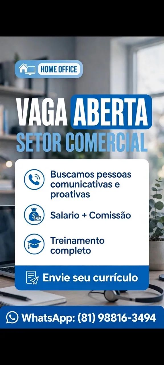 Vaga de emprego 