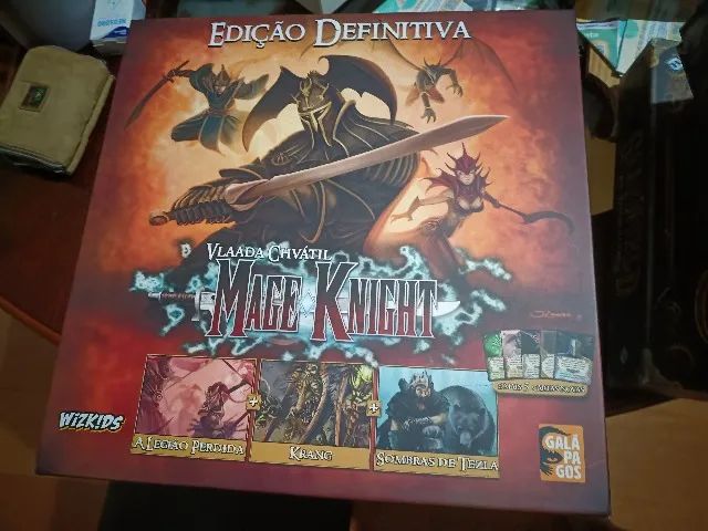 Mage knight edição definitiva jogo de tabuleiro