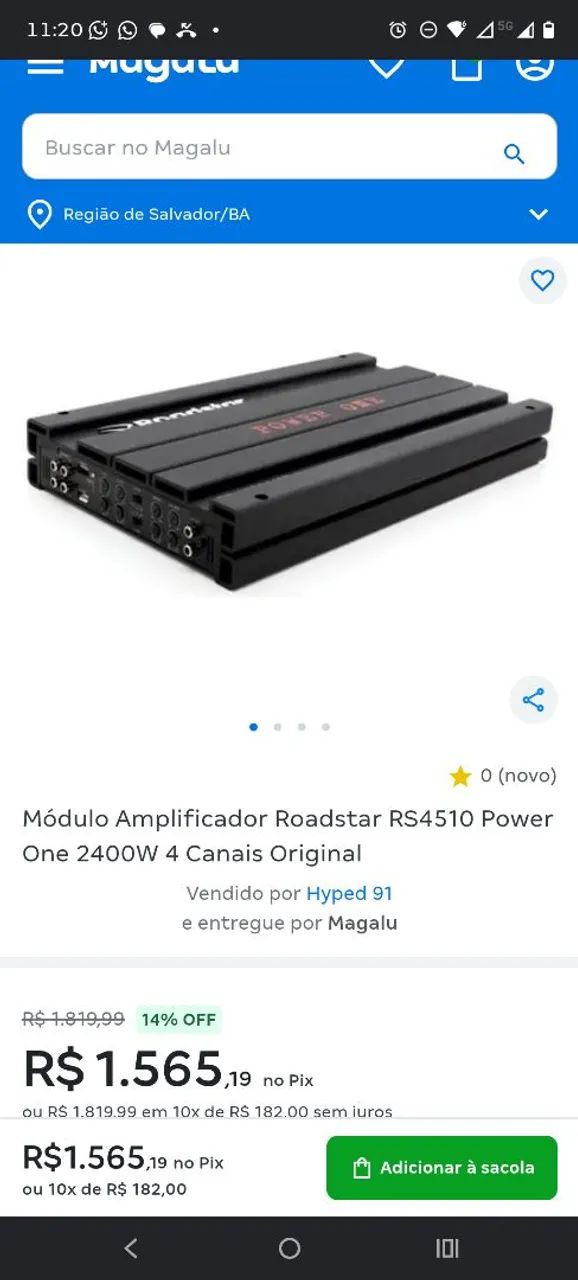 Grave de 12 e amplificador 