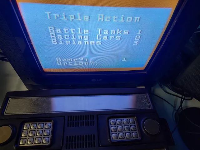 Triple Action - Cartucho Original Para Intellivision - Foto 4