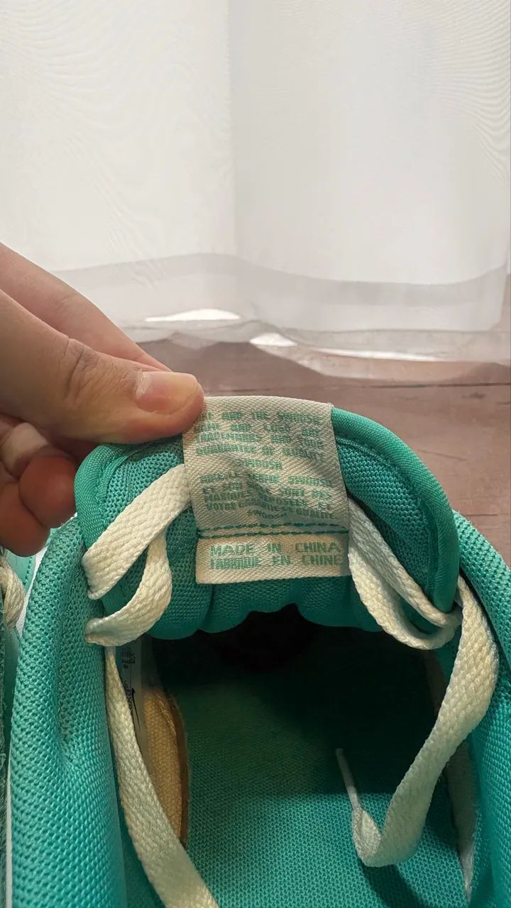 Tênis nike dunk cyan - Foto 4