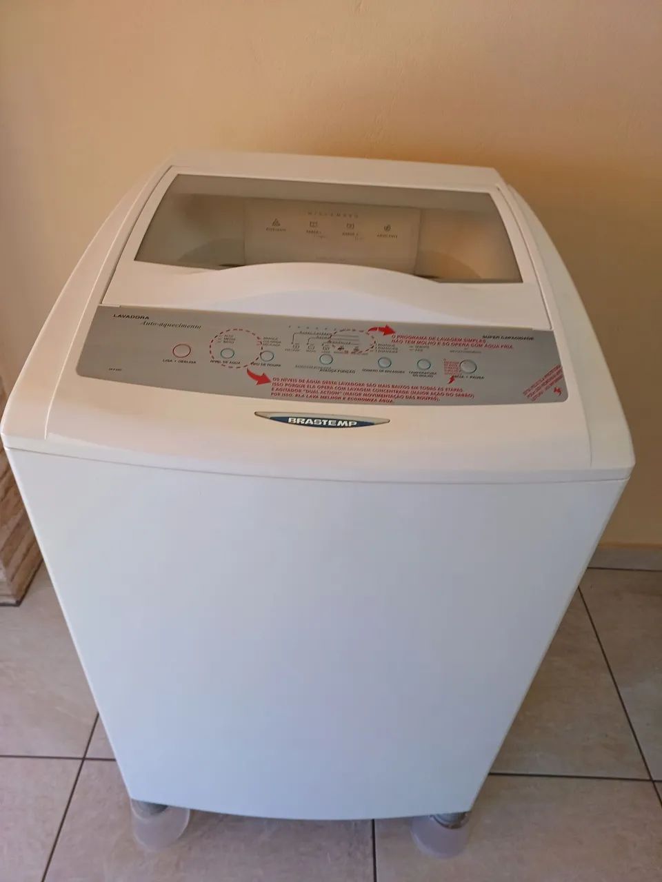 Máquina lavar roupas Brastemp BWQ 24A toda original 