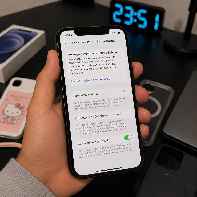 Apple iPhone 12 128GB Completo com Capinhas e Película CrystalArmor - Foto 4