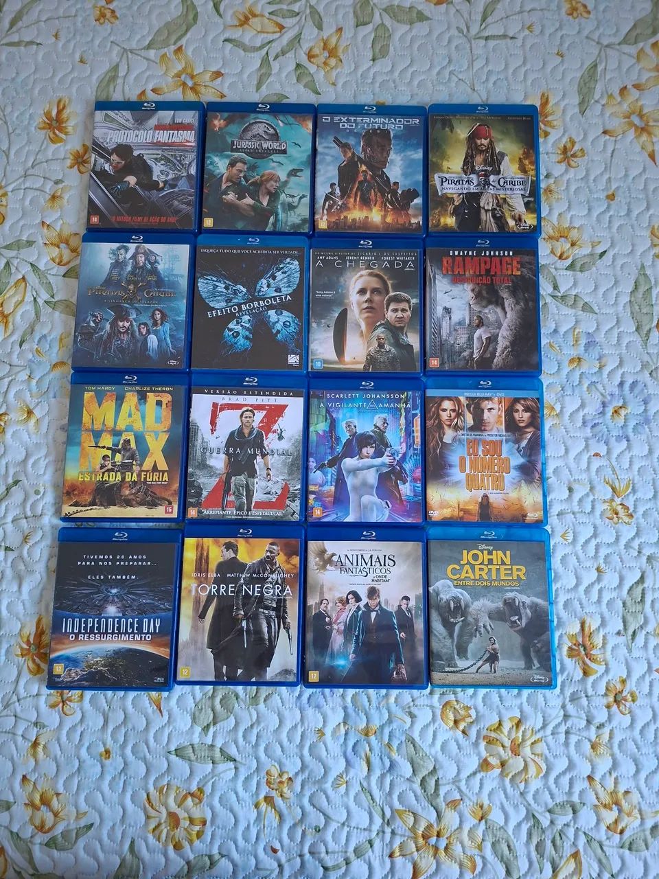 66 BLU-RAY de AVENTURA e AÇÃO CADA 25 REAIS. - CDs, DVDs etc