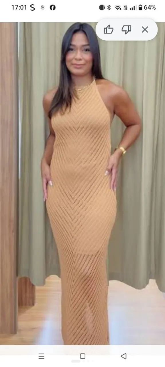 Vestido tamanho M usando apenas 1vez - Foto 2