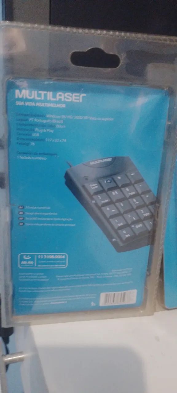 Teclado numérico USB  novo - Foto 3