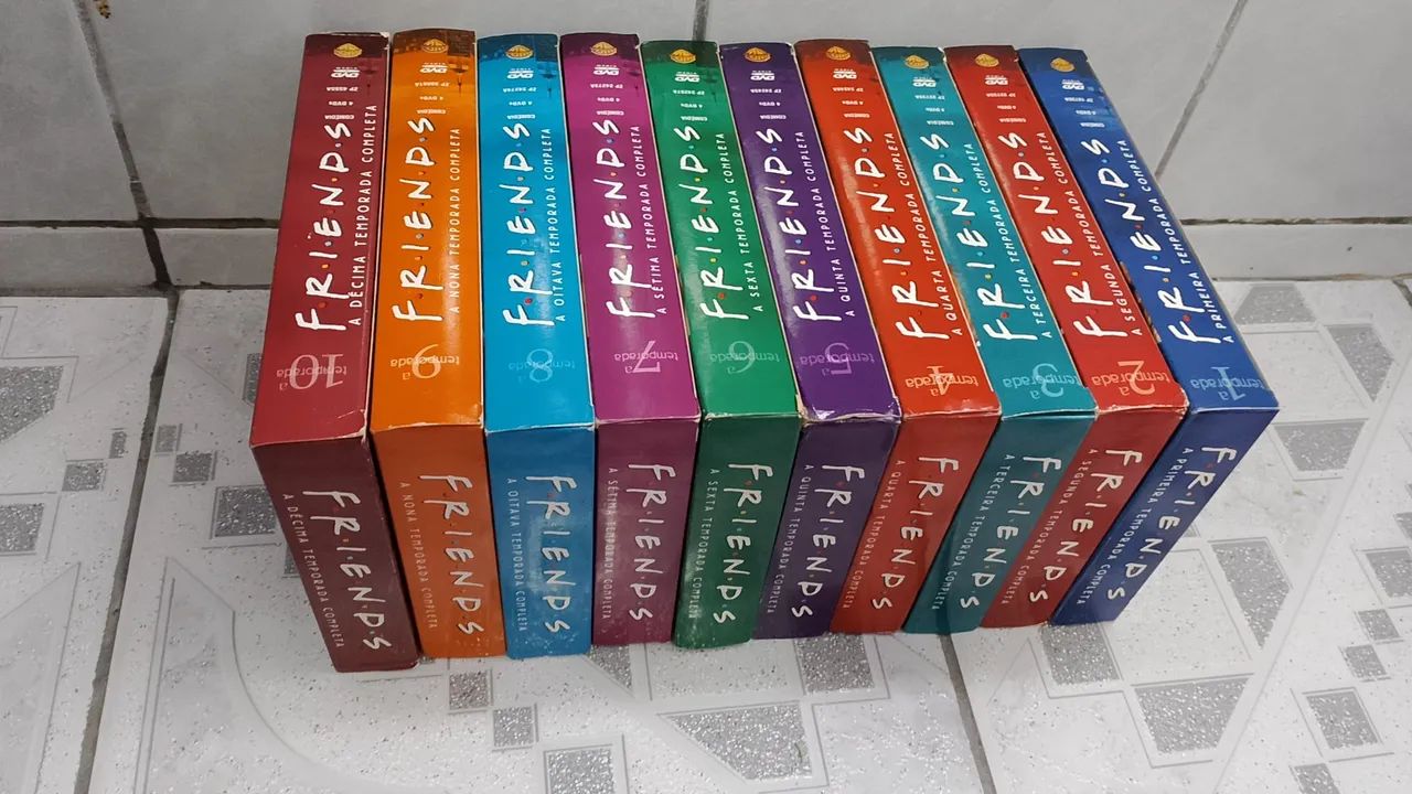 Coleção Friends DvD - DVD, Blu-Ray e Vídeo Cassete - Ferrazópolis