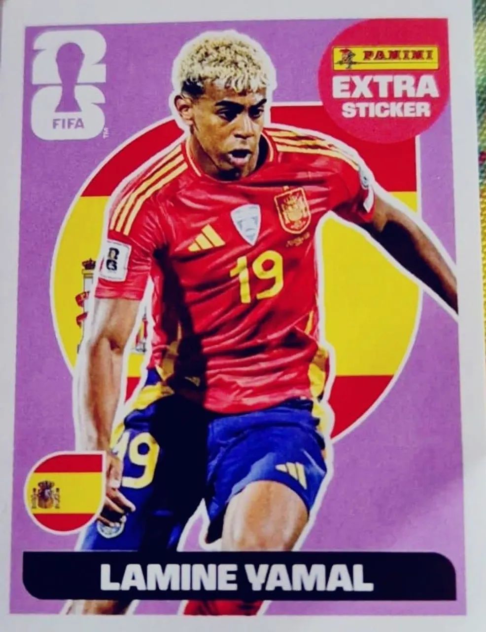 Lamine Yamal (Regular) - FIFA Extra sticker Panini