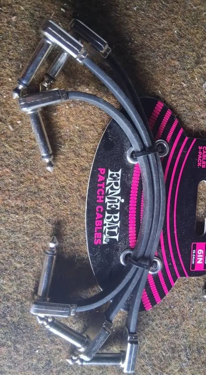 CABOS PATCH ERNIE BALL - QUALIDADE TOP - Foto 3