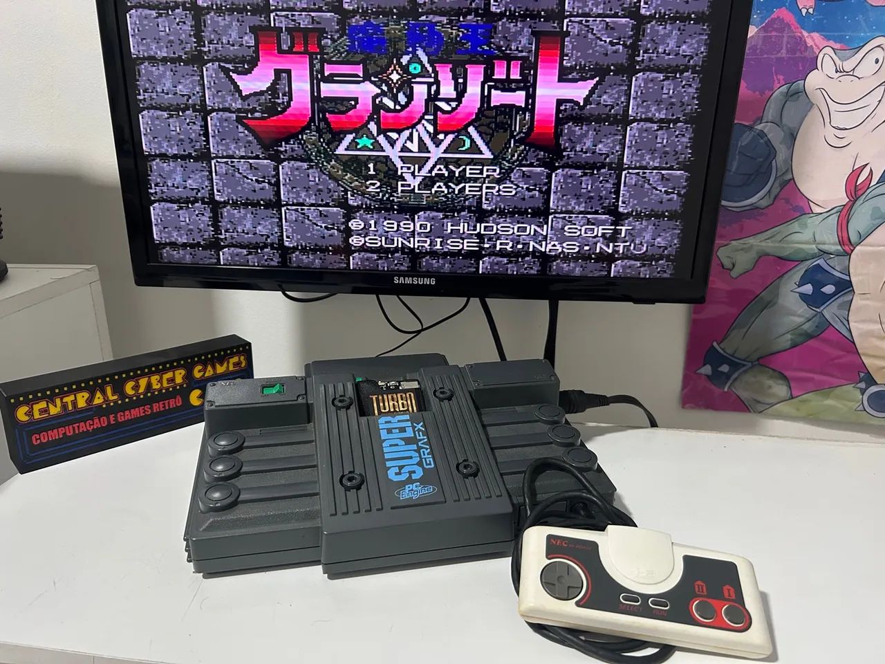 PC Engine Super Grafx + Everdrive e acessórios  - Foto 2