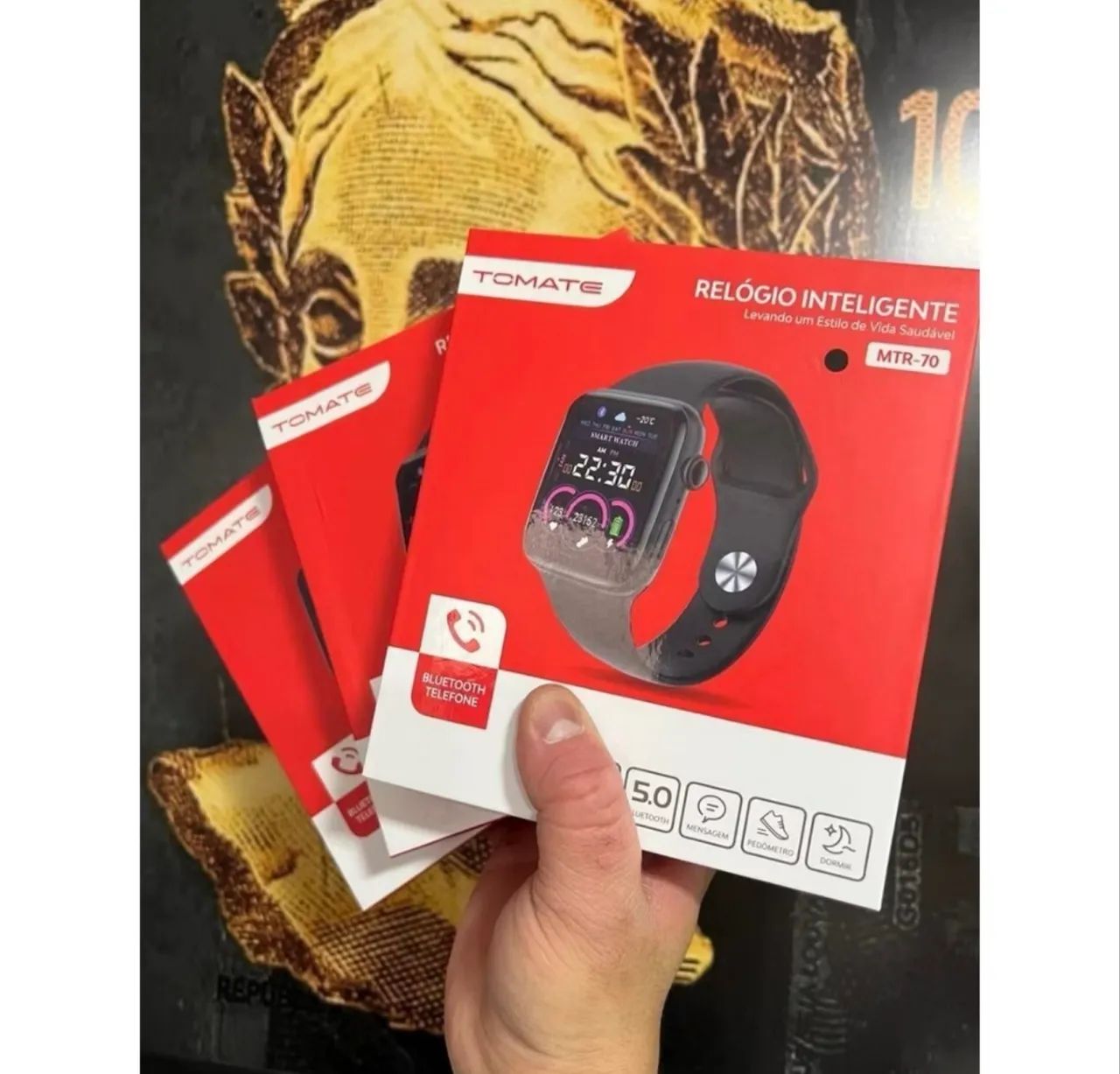 Relógio Inteligente Smart Watch Bluetooth Mtr-70