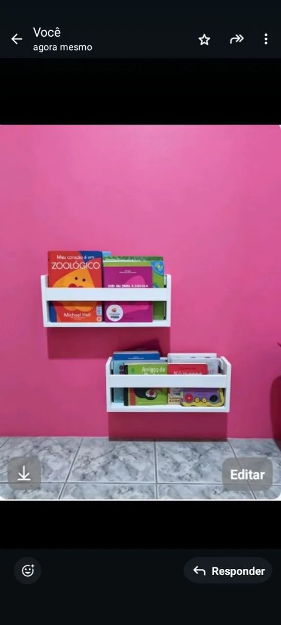 Kit Prateleira de Parede