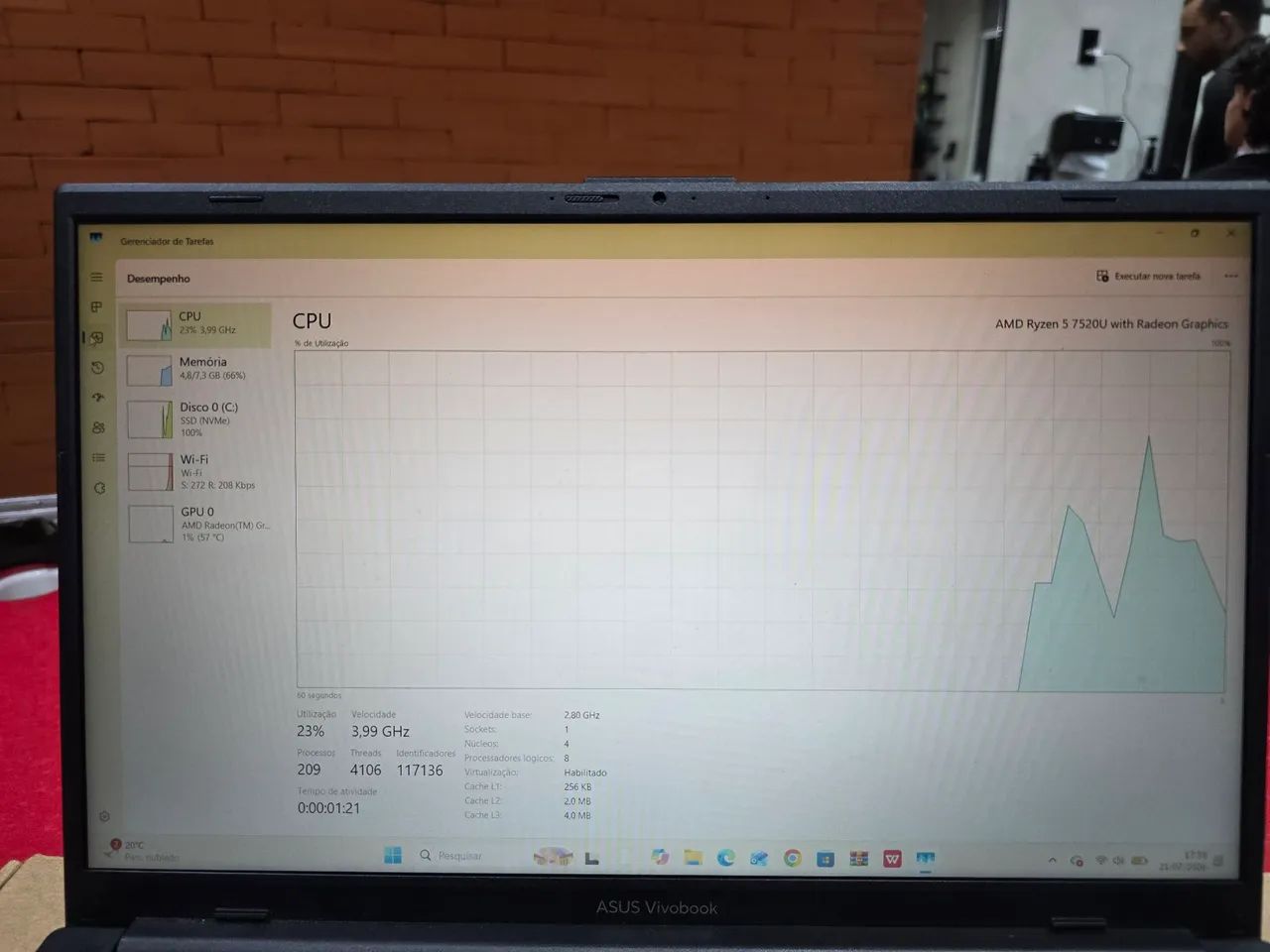 Notebook Asus vivobook - Foto 3