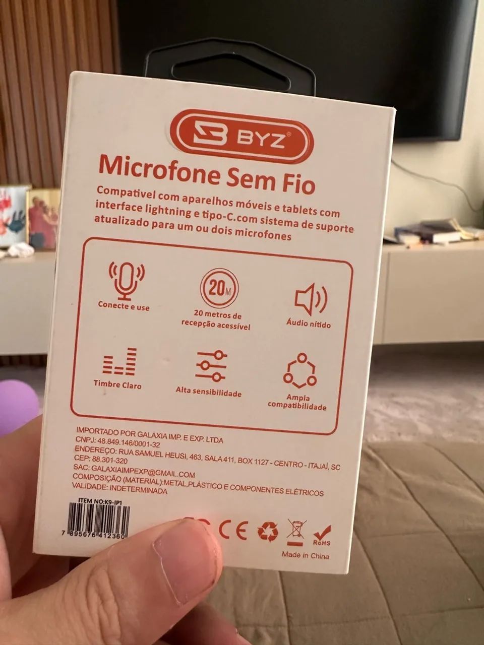 Microfone sem fio - Foto 4