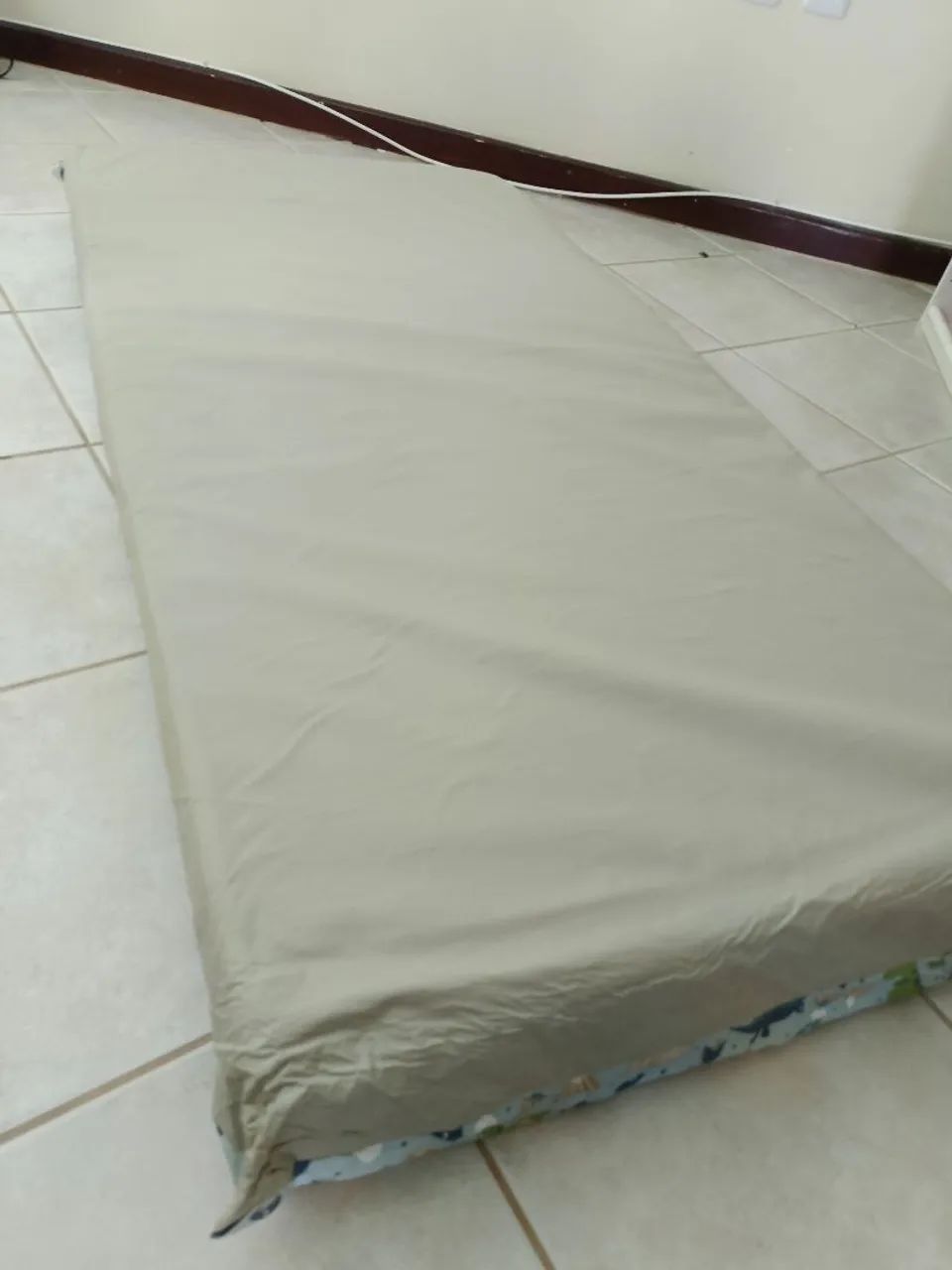 Colchão Infantil com capa impermeável  - Foto 3