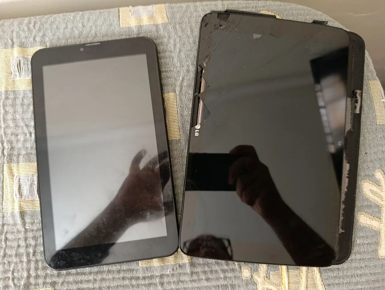 Tablets para retirar peças 