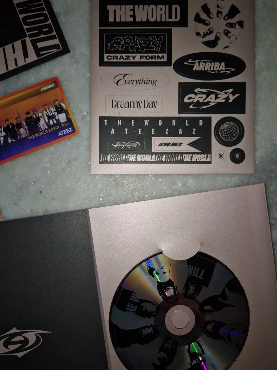 Coleção Ateez The World Ep.Fin: Will (A,Z e Diary) - Foto 3