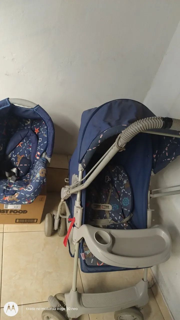 Conjunto de carrinho e BB conforto  - Foto 5