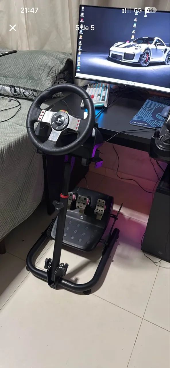 Volante G27 com Câmbio + Cockpit - Foto 3
