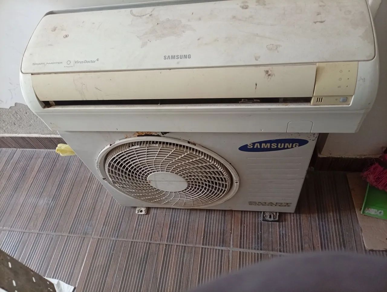 Ar condicionado dual inverter da Samsung