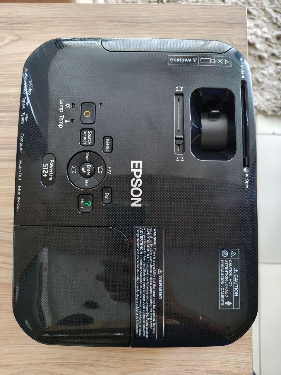 Projetor epson Power lite s12+  - Foto 2