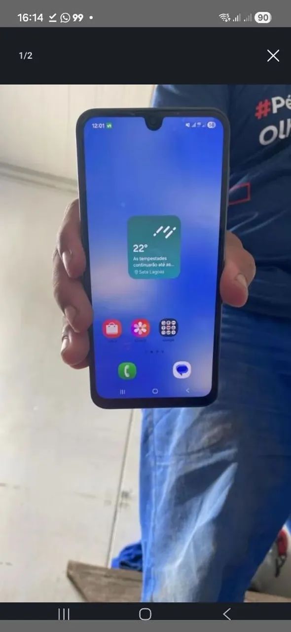 Vendo ou troco Samsung a 16