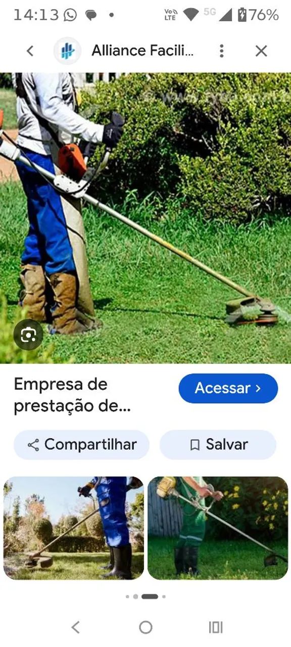 Nova vida capinagem, orto e pouda
