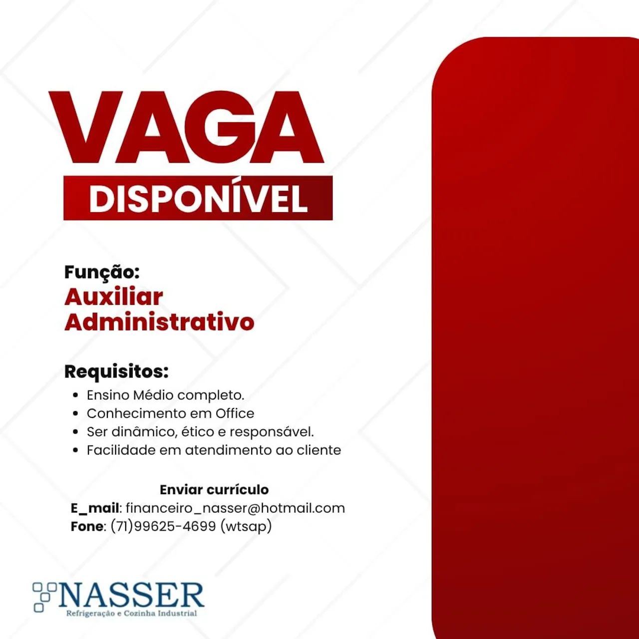 Auxiliar Administrativo