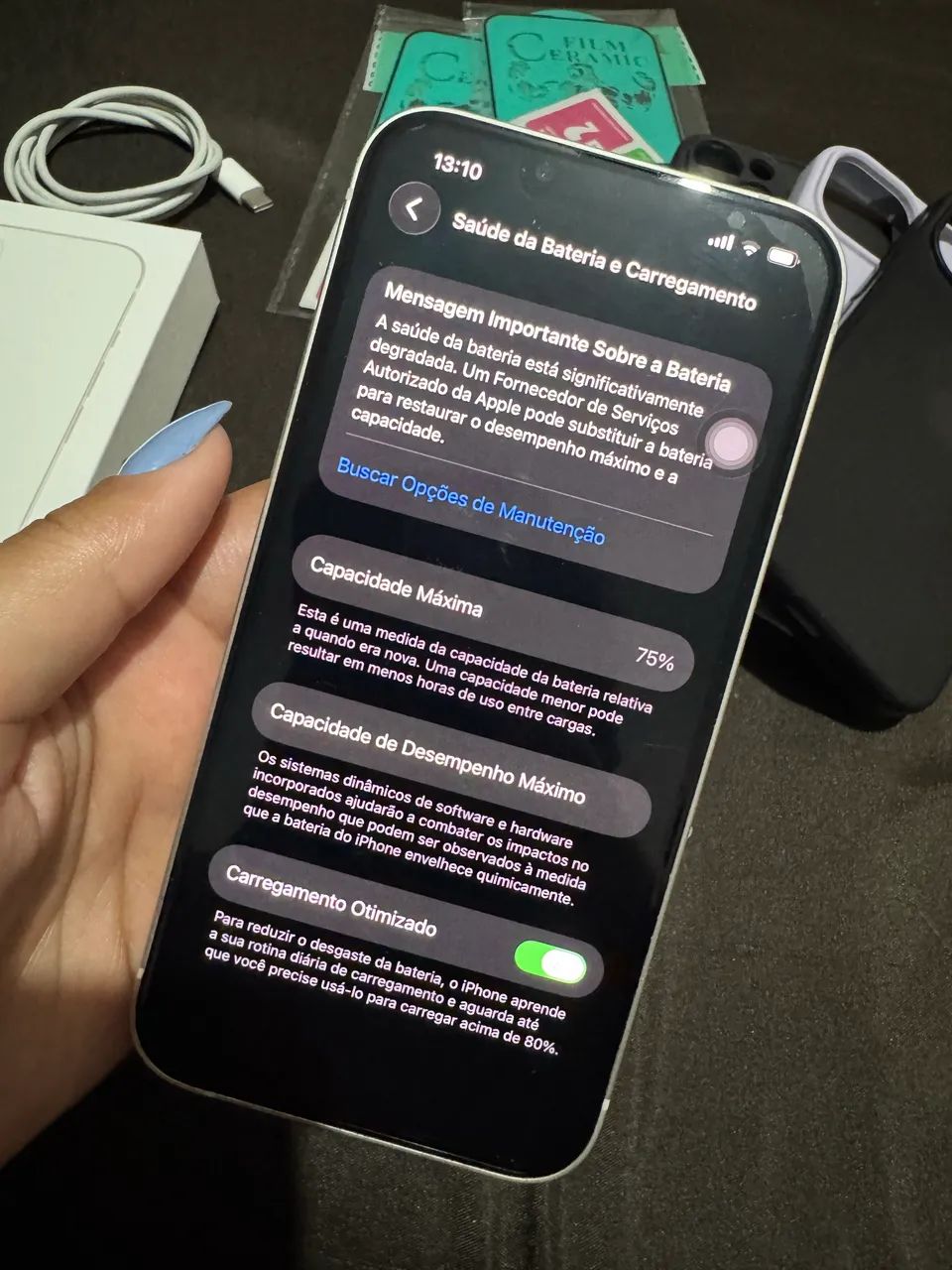 iPhone 13 128Gb Branco  - Foto 2