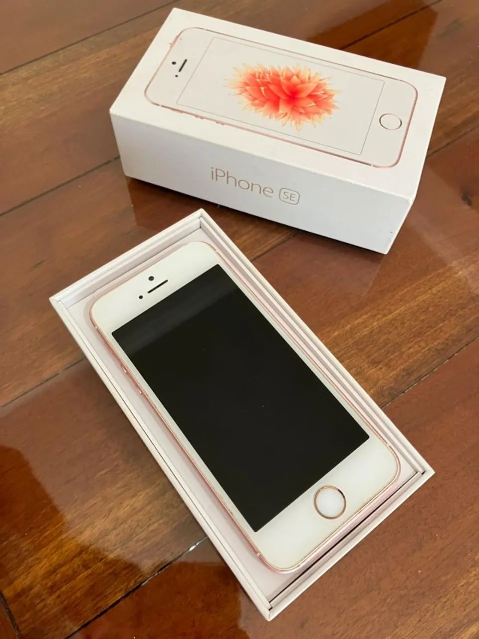iPhone SE 1a Geração 64 GB Rosé - Caixa Original - Foto 2
