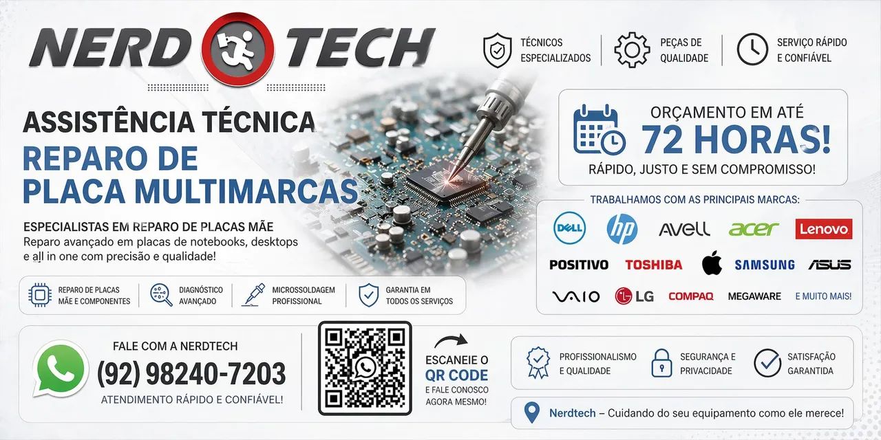 Assistência Técnica de Notebooks multimarcaS em domicílio - Foto 2