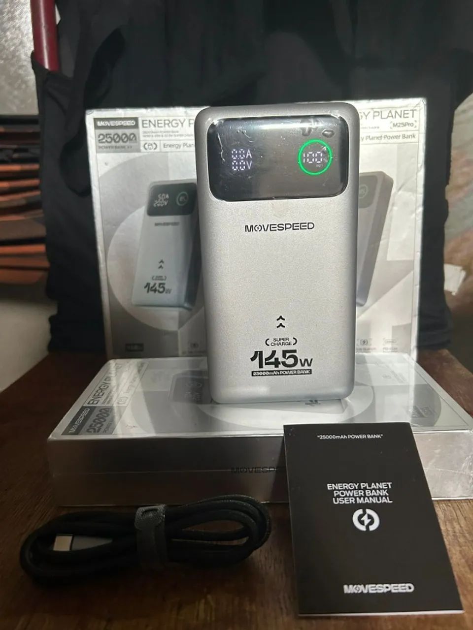 PowerBank Movespeed M25Pro 25000mAh  - Foto 2