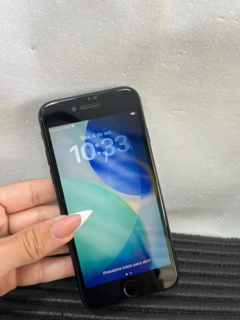 IPHONE SE PRETO 128GB - Foto 4