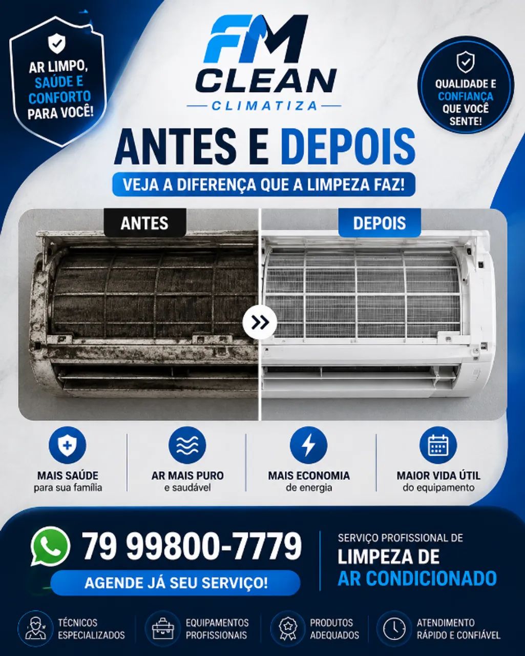 Limpeza de Ar condicionado 