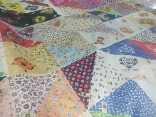 Bandanas Pet Sem Acabamento Para Revenda e Produção - Foto 4