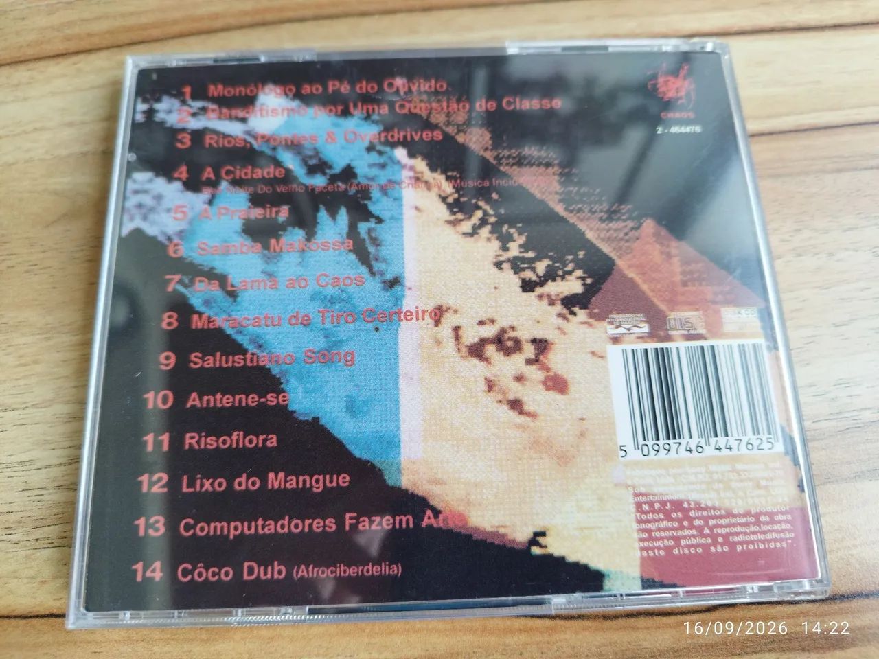 Cd Chico Science & Nação Zumbi - da Lama as Caos - Foto 2