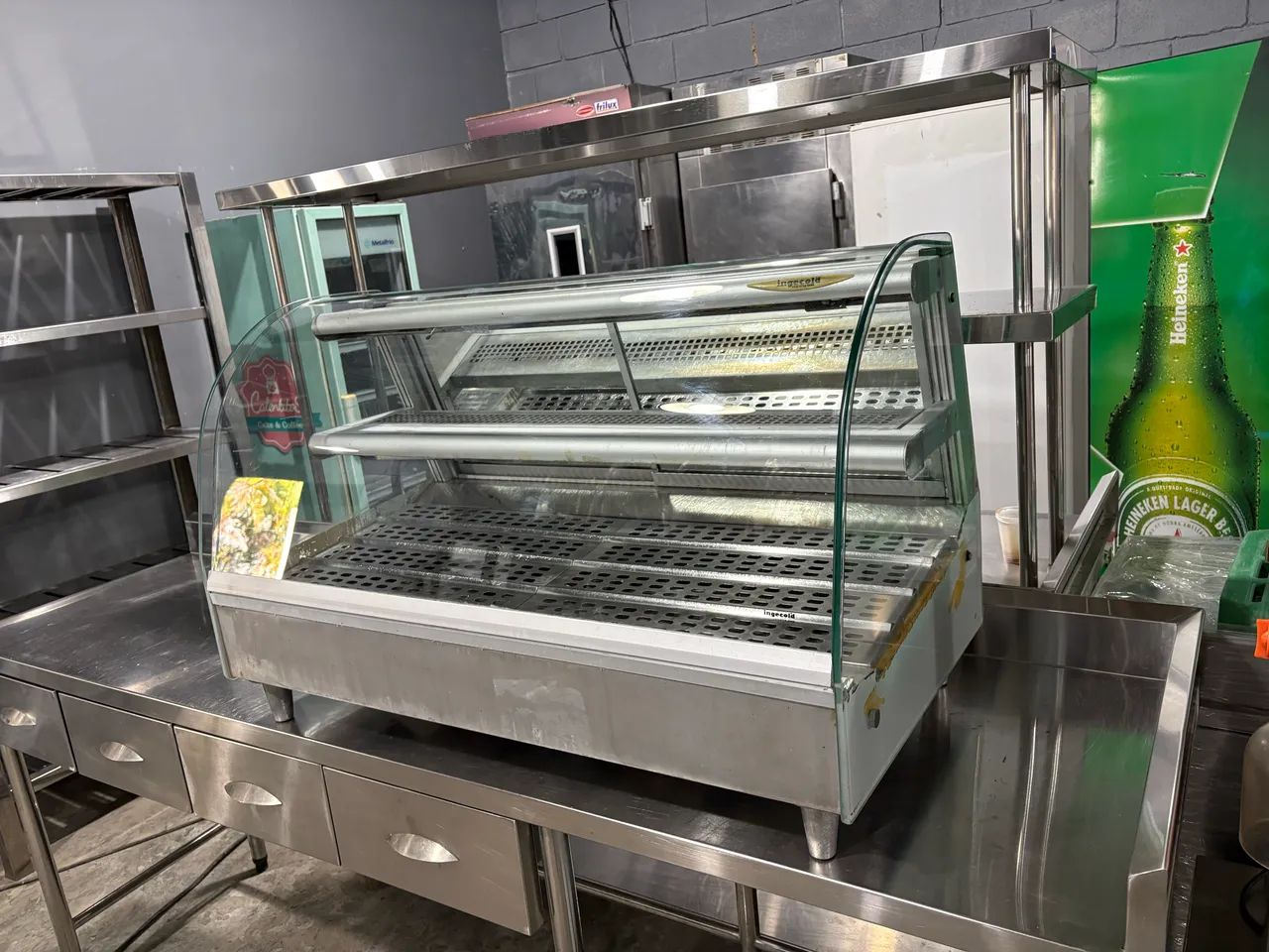 Vitrine Aquecida Ingecold (Aceito Cartão)  - Foto 3