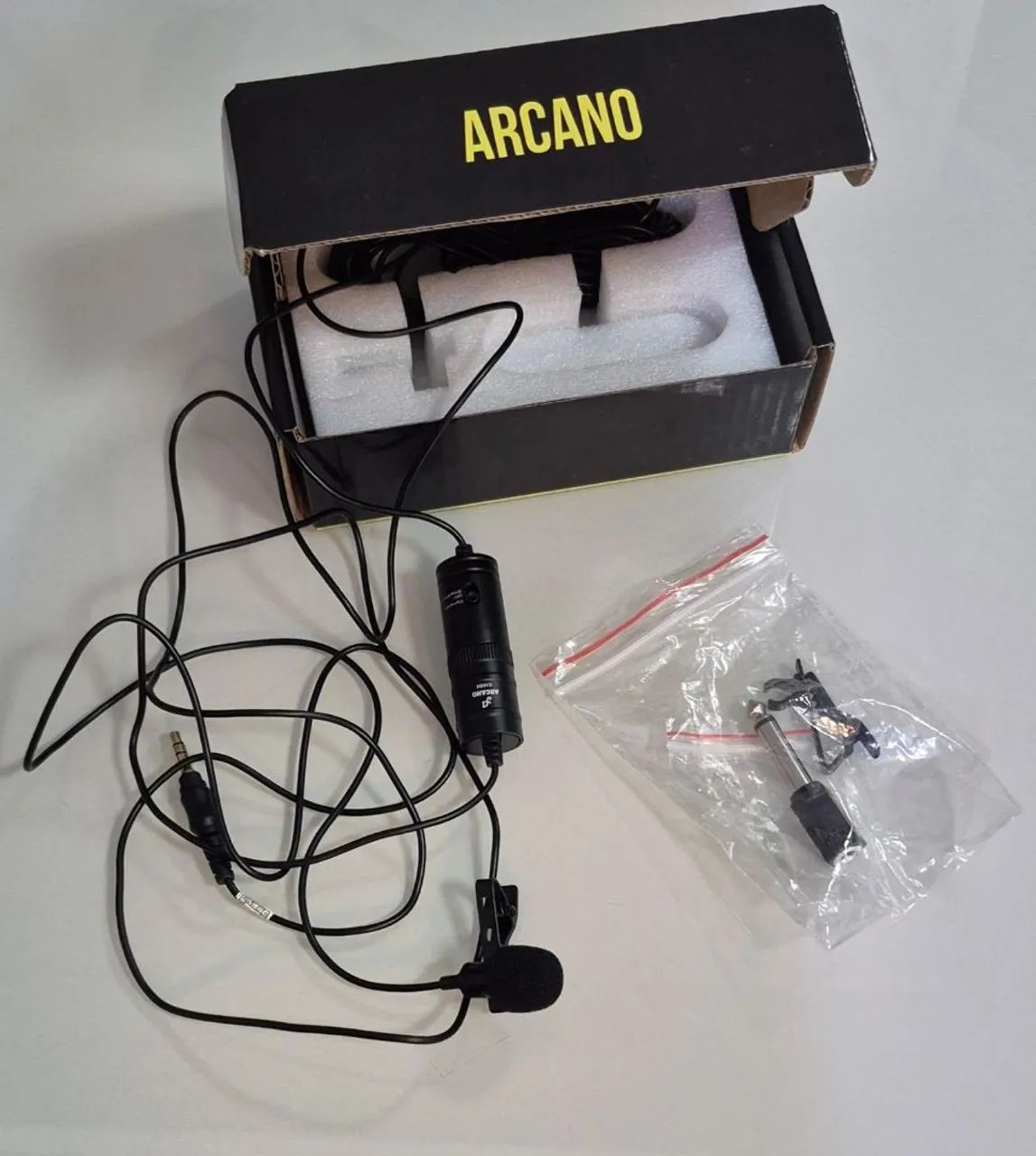 Microfone de lapela Arcano