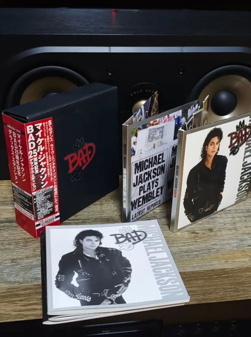 レア　Michael Jackson Bad Special　Box　Set Michael Jackson Bad edição deluxe Japonês completo com OBI, edição