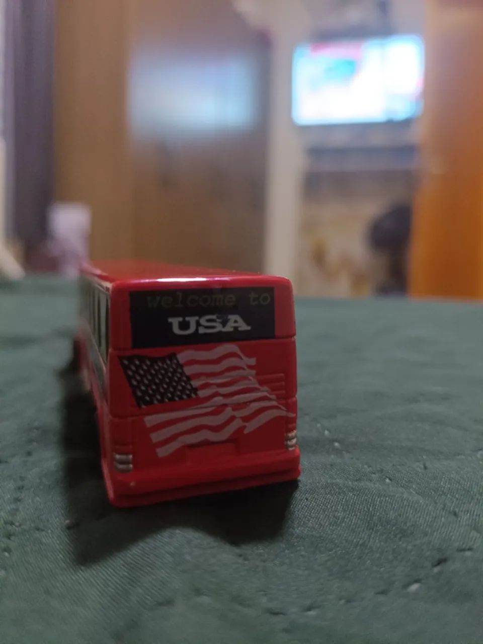 Miniatura Colecionável Ônibus USA - Ótimo Estado! - Foto 4