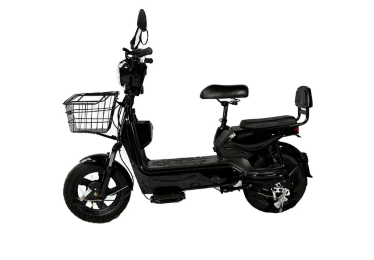 Bicicleta elétrica 500w preto 