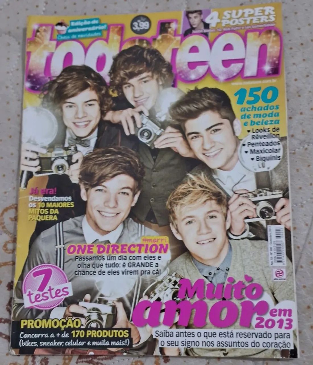 One Direction revistas e pôsters - Foto 3