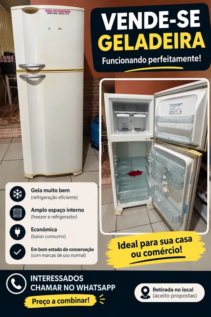 Vende - se essa geladeira  - Foto 3