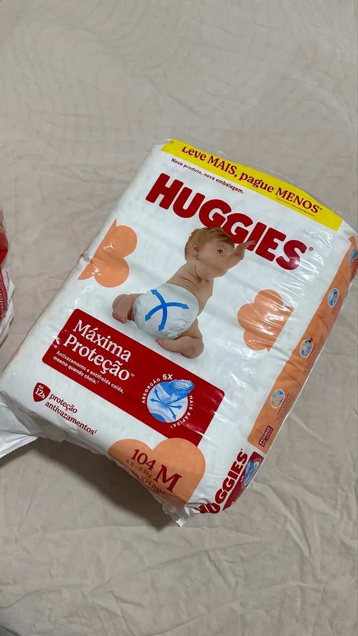 Fralda M Huggies
