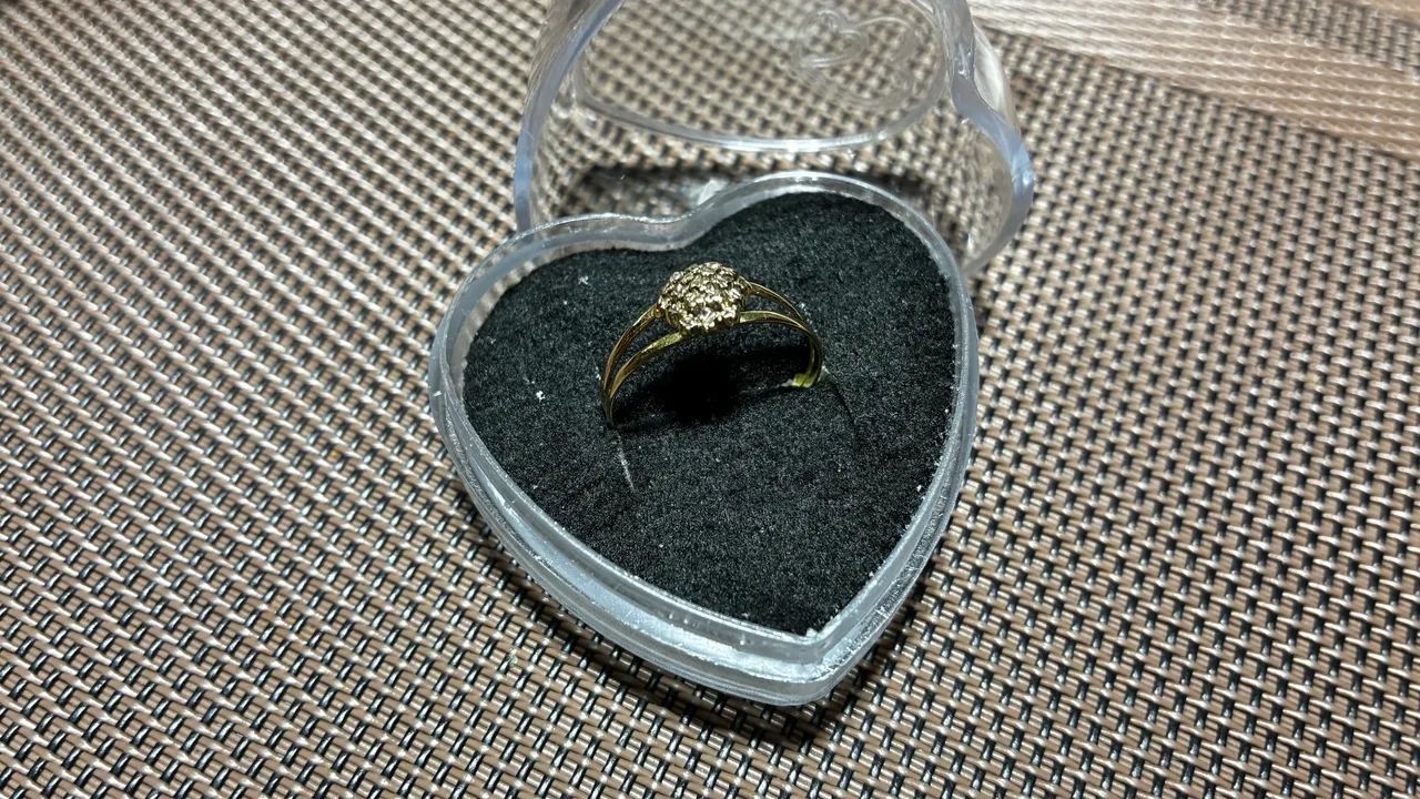 Anel de ouro 18 - Foto 2
