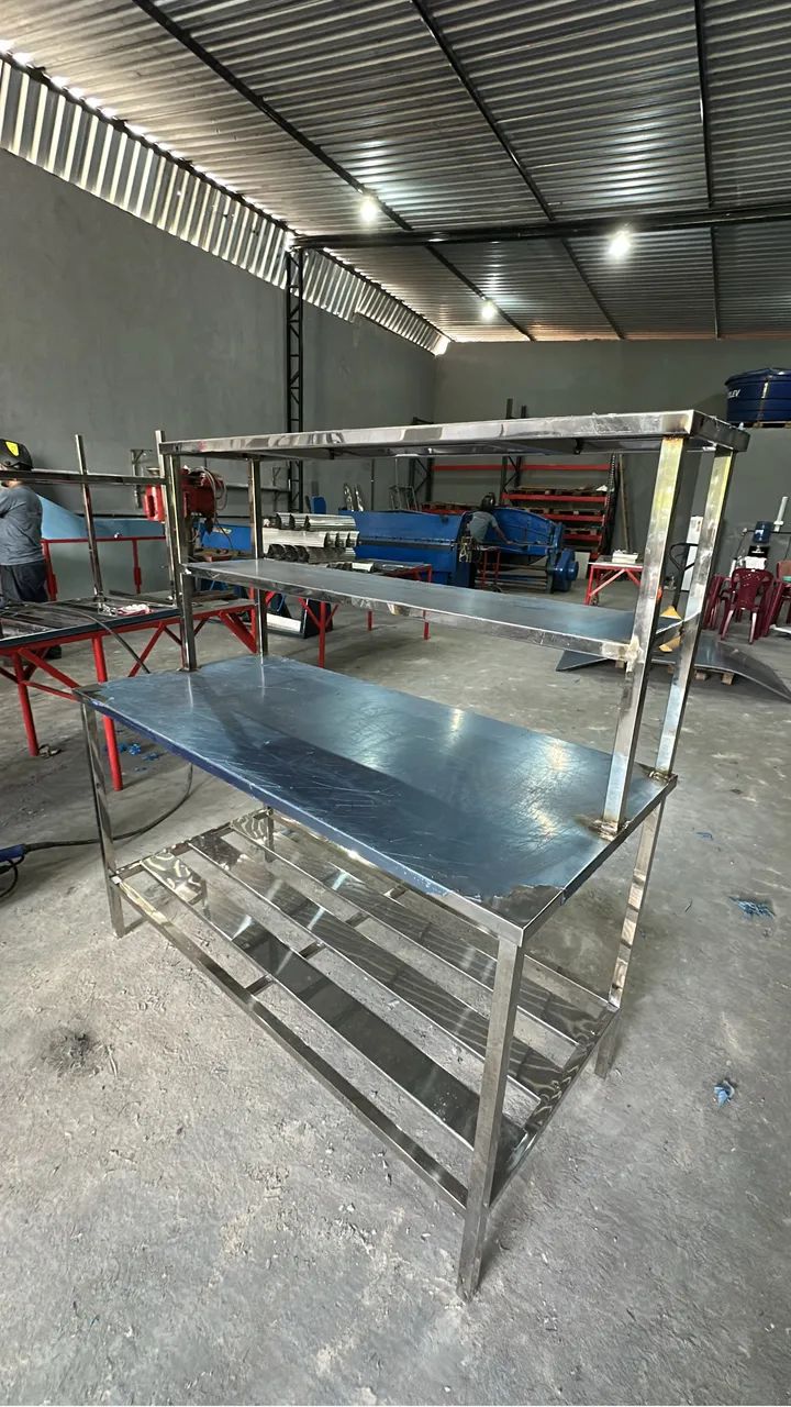 Mesa inox 190x60  - Foto 2