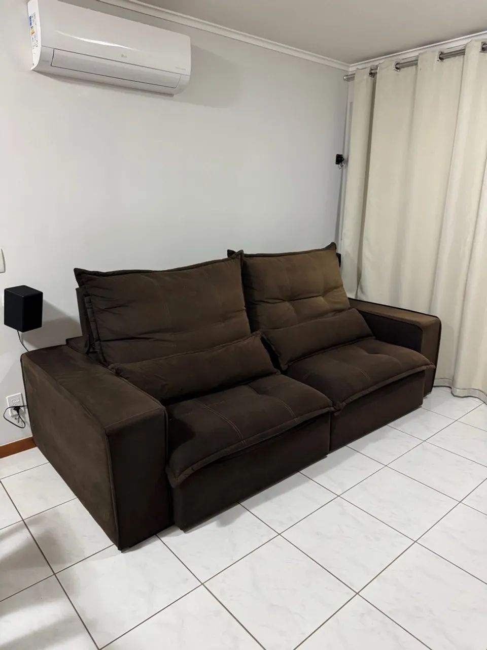 Sofá sala cinema 2,5m  - Foto 3