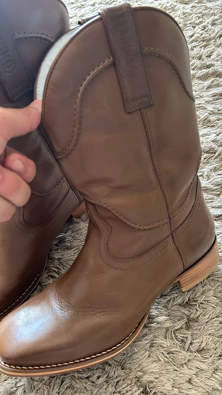 BOTA CAPELLI BOOTS ORIGINAL - COURO LEGÍTIMO - Nº 42 - Foto 4